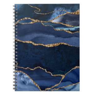 Carnet Aquarelle d'aquarelle marine Abstraite