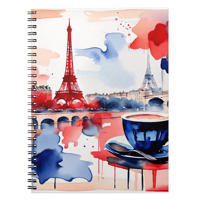 Carnet Aquarelle de Paris (Devant)