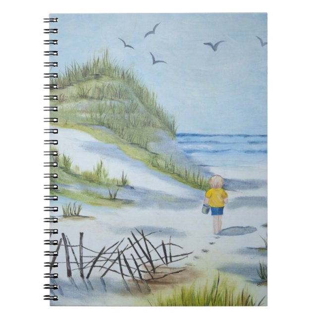 Carnet Aquarelle de plage (Devant)