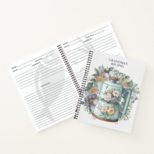 Carnet Aquarelle de recette personnalisée Fabricant de ca