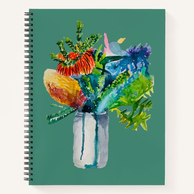 Carnet Aquarelle des fleurs australiennes (Devant)