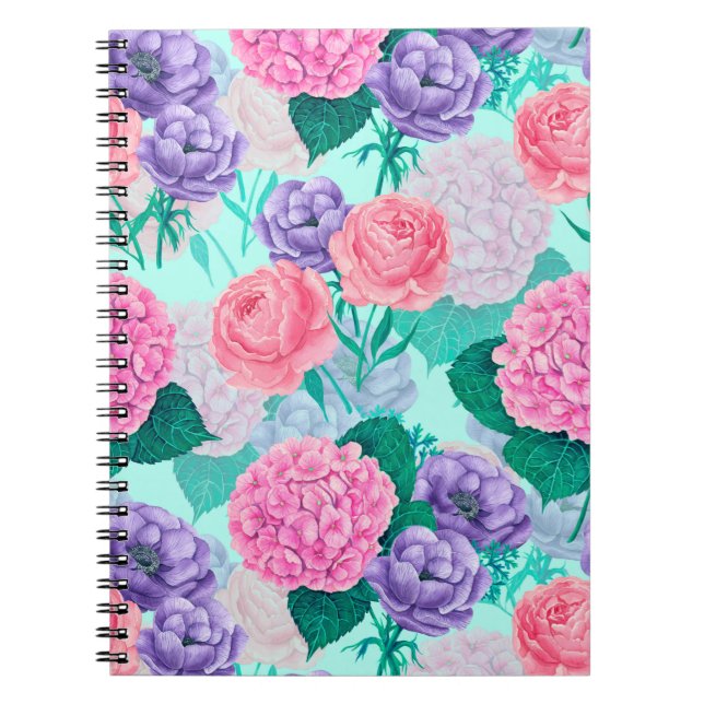 Carnet Aquarelle du jardin de printemps 2 (Devant)