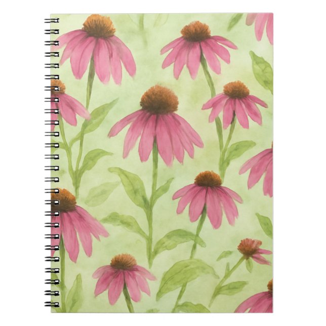 Carnet Aquarelle florale (Devant)