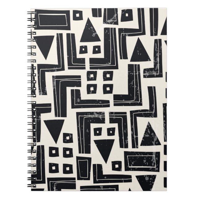 Carnet Aquarelle formes abstraites (Devant)