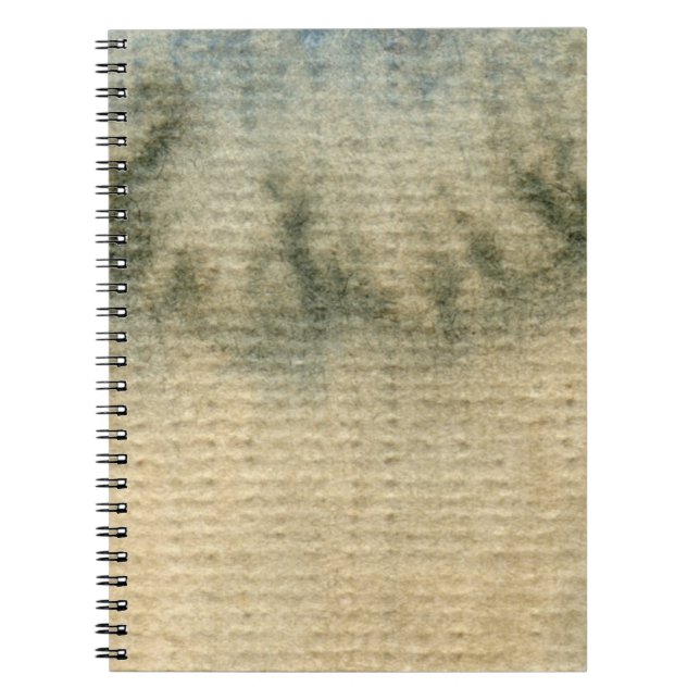 Carnet aquarelle gris-bleue 6 d'arrière - plan (Devant)