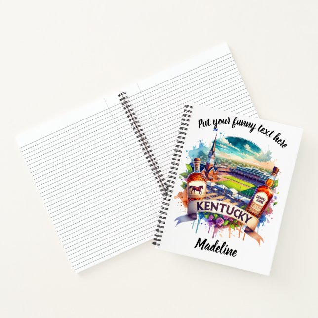 Carnet Aquarelle hommage aux monuments du Kentucky (Intérieur)