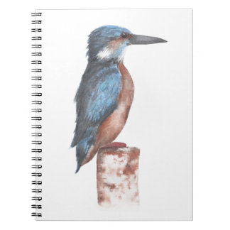 Carnet Aquarelle Kingfisher