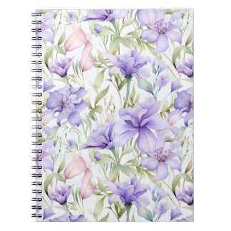 Carnet Aquarelle Lavande Blush