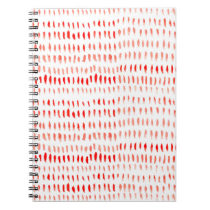 Carnet Aquarelle lineart motif transparent