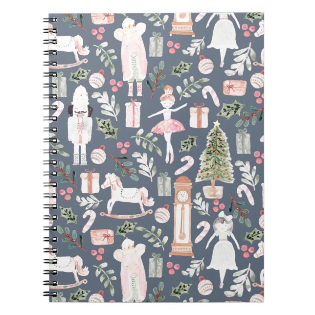 Carnet Aquarelle moderne Nutcracker (Devant)