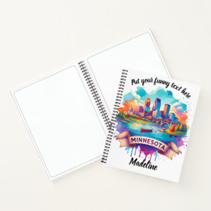 Carnet Aquarelle naturelle des États américains