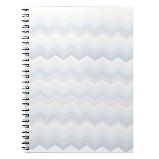 Carnet Aquarelle Ocean Shades Chevron (Devant)