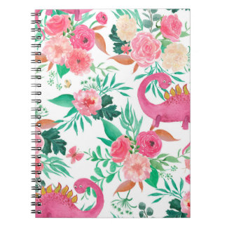 Carnet Aquarelle peinture sans couture motif avec din mig