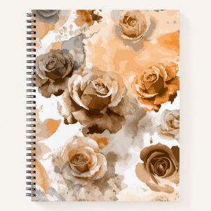 Carnet Aquarelle Roses 2Aquarelle Roses 2
