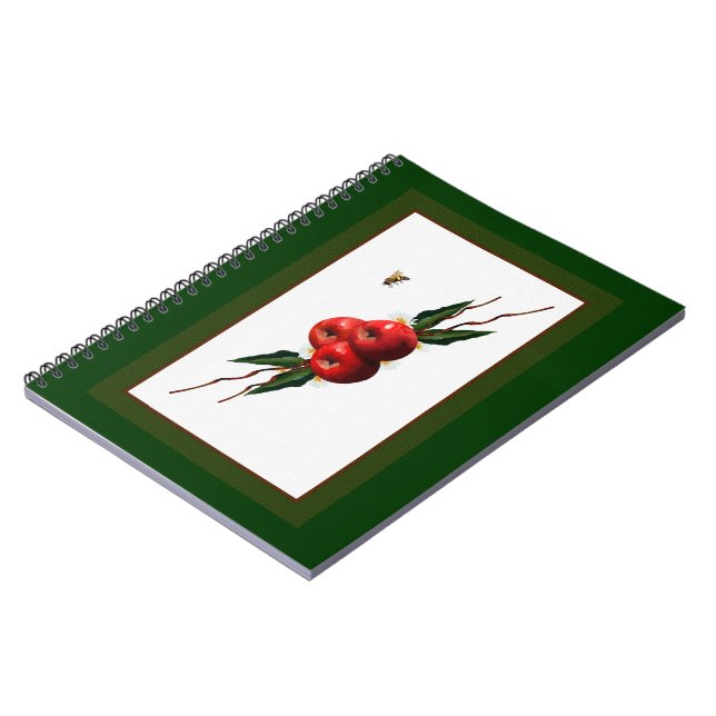 Carnet Aquarelle Rouge (Côté gauche)