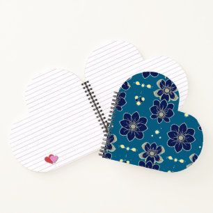 Carnet Aquarelle Symphonie florale - Botanique sans joint