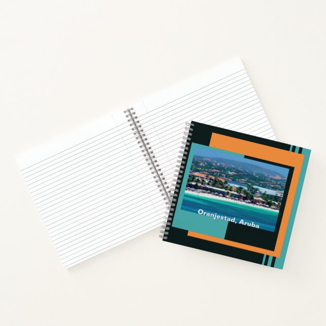 Carnet Aquarelles d'Oranjestad, Aruba (Intérieur)