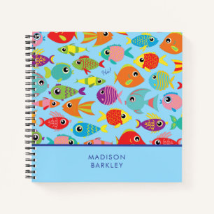 Carnet Aquarium de poisson Tropical Cute Kid's
