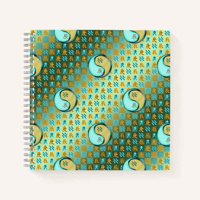 Carnet Aquarius & Metal Dragon (Devant)