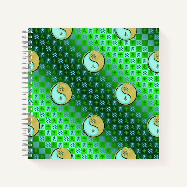 Carnet Aquarius & Metal Goat (Devant)