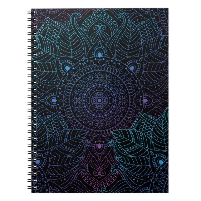 Carnet Arabesque Bliss : Magie Mandala orientale (Devant)