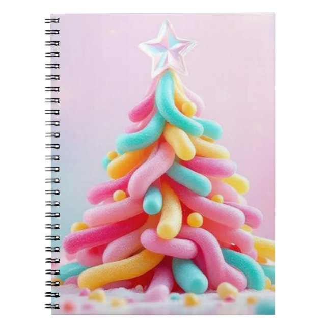 Carnet Arbre à bonbons fantaisiste (Devant)