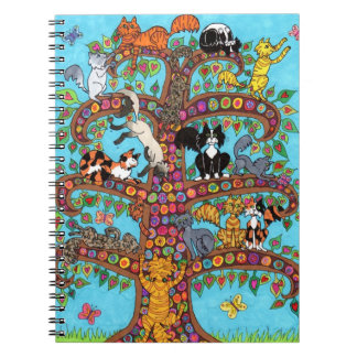 Carnet Arbre à chat de vie 2