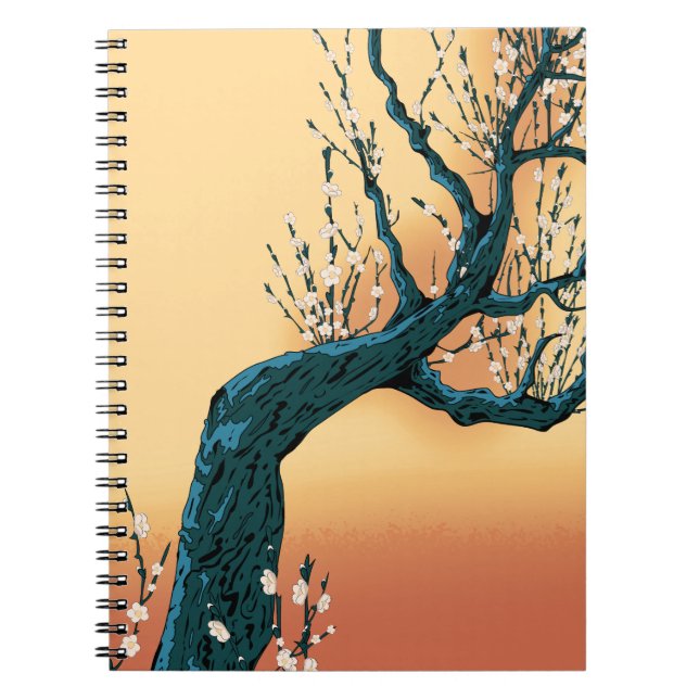 Carnet Arbre à fleurs chinois (Devant)
