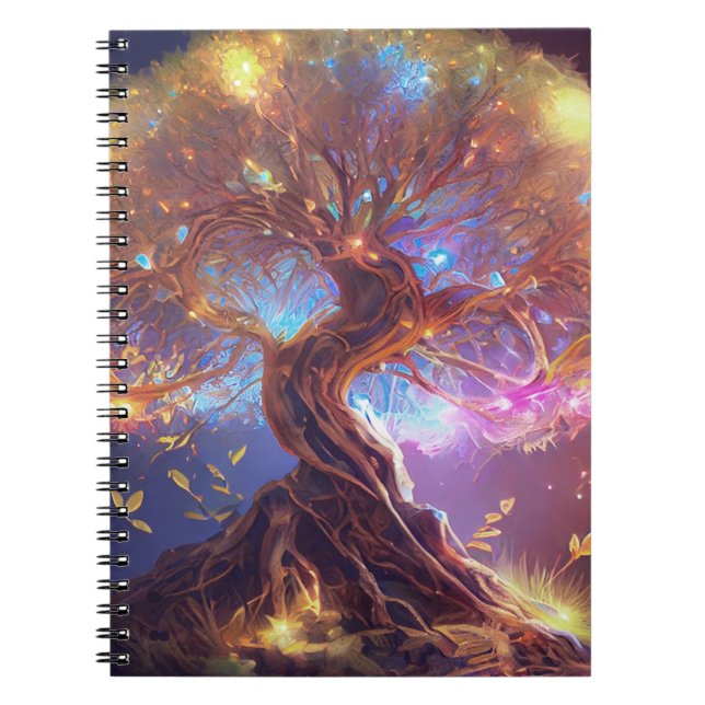 Carnet Arbre coloré de la vie Vieux (Devant)