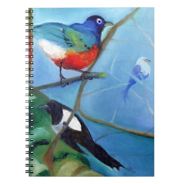 Carnet Arbre complètement des oiseaux 2012 (Devant)