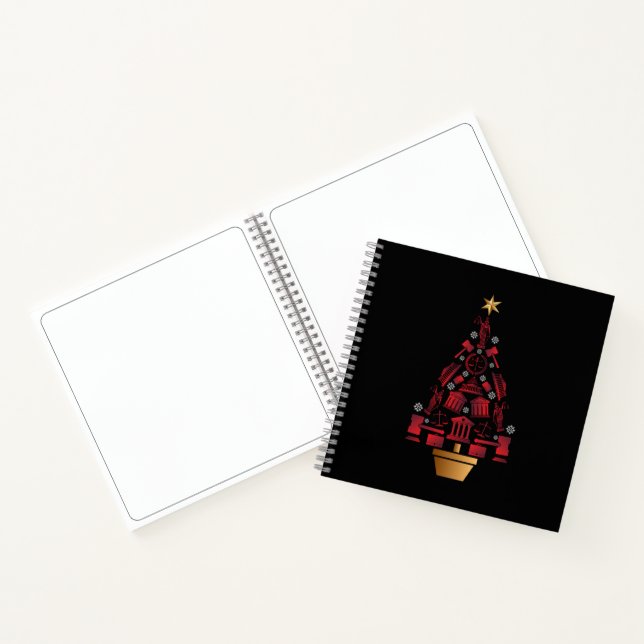 Carnet Arbre de Noël du procureur (Intérieur)
