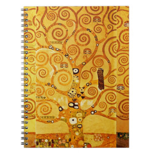 Carnet Arbre de vie Gustav Klimt Nouveau