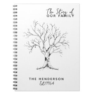 CARNET ARBRE FAMILIAL PLANNER HISTOIRE FAMILIALE