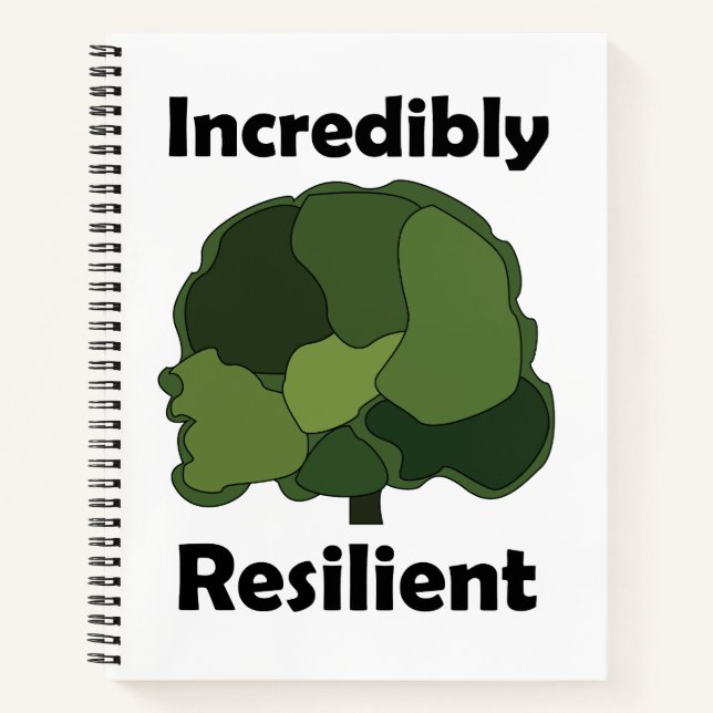 Carnet Arbre sycomore incroyablement résilient inspirant (Devant)