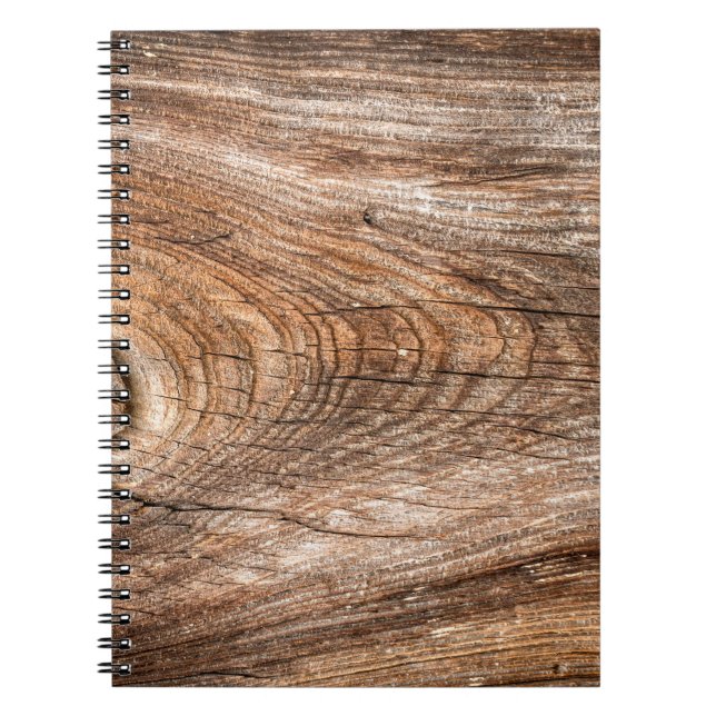 Carnet Arbre texture bois massif brut (Devant)