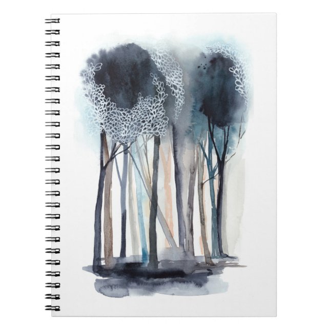 Carnet Arbres Abstraits paisibles (Devant)
