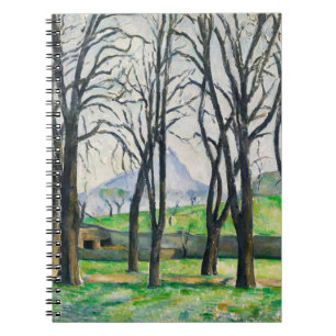 Carnet Arbres de châtaigniers, Peinture célèbre
