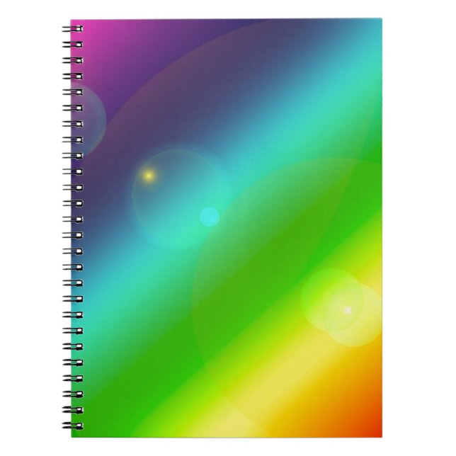 Carnet arc en ciel (Devant)