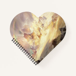 Carnet Arc en ciel au-dessus de Yellowstone, Moran 1900