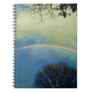 Carnet Arc-en-ciel complet en style Seurat