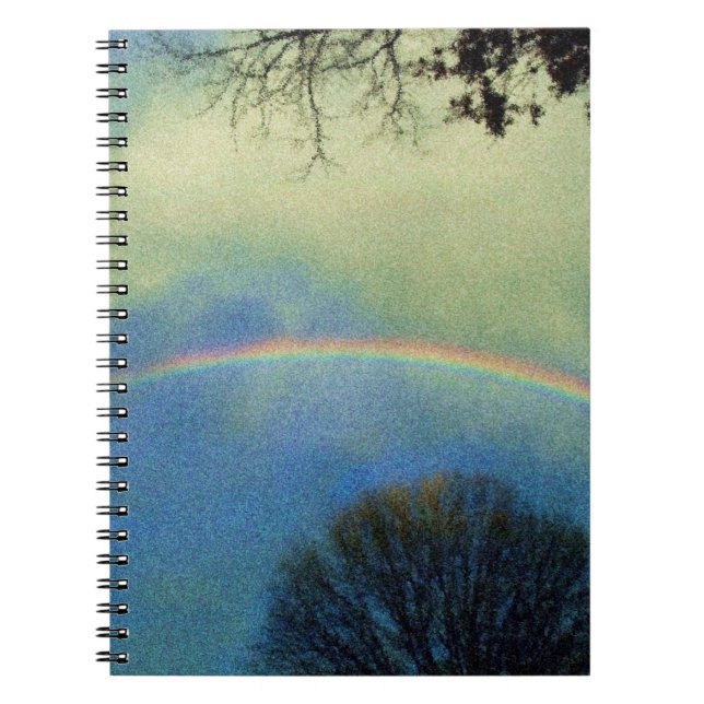 Carnet Arc-en-ciel complet en style Seurat (Devant)