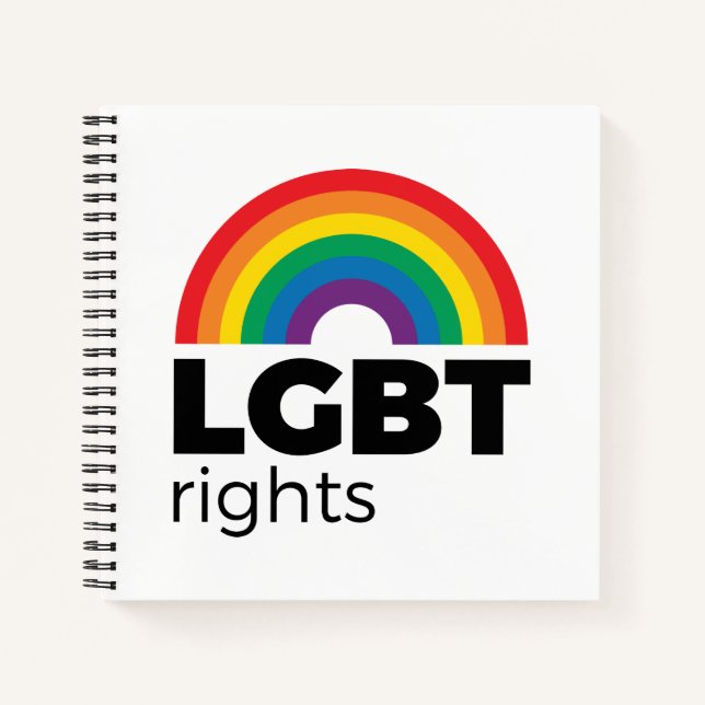 Carnet Arc-en-ciel des droits LGBT (Devant)