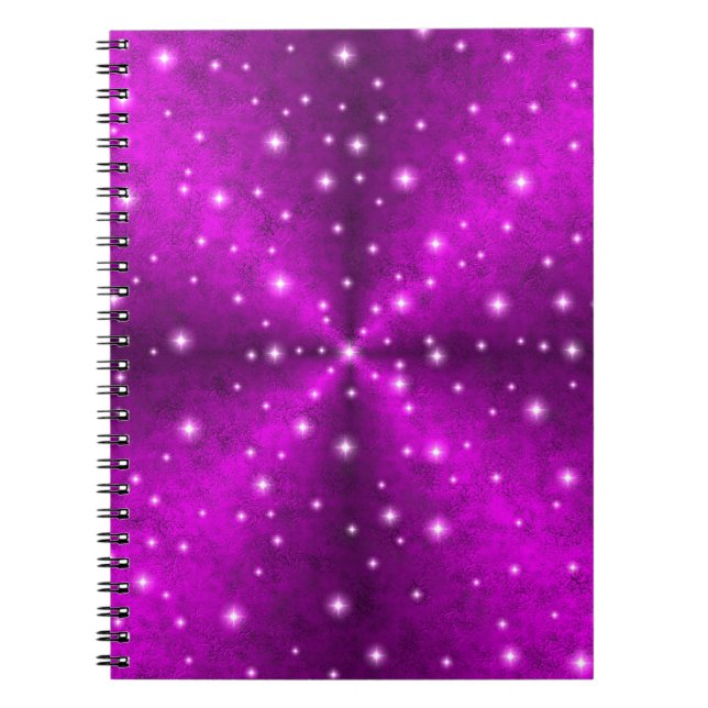 Carnet Arc-en-ciel rose dans la peau d'éléphant Optique e (Devant)