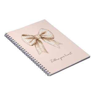 Carnet Arc en Crème de Pêche