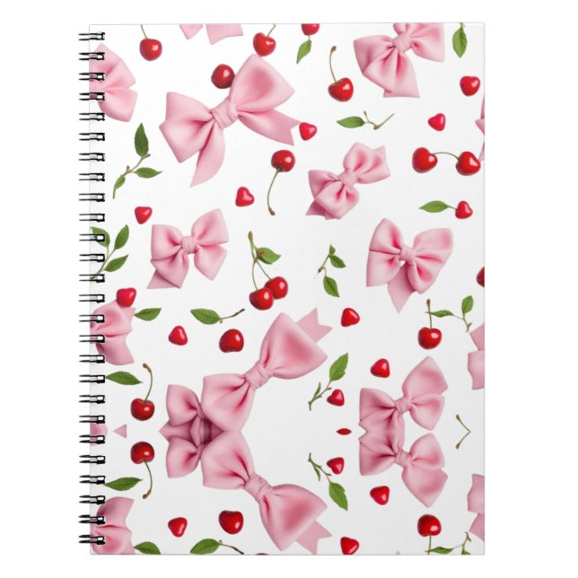 Carnet Arc et cerise (Devant)