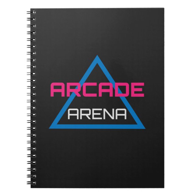 Carnet Arcade Arena Gaming Logo (Devant)