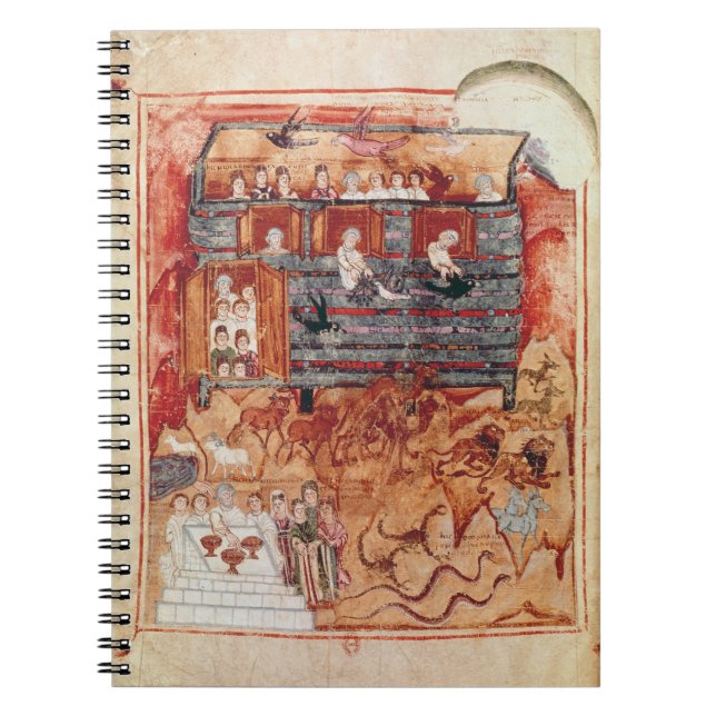Carnet Arche de N.A.L 2334 fol.10v Noé, de 'De Tours Pent (Devant)