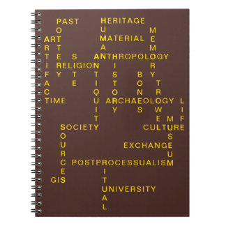 Carnet Archéologie Brown et anthropologie Mot de passe cr