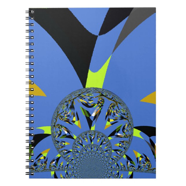 Carnet Arches cool avec sphères fractales Art Design (Devant)