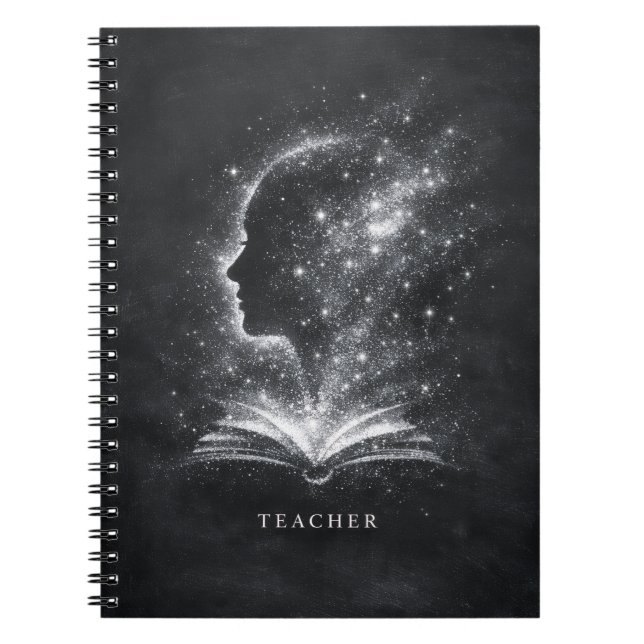 Carnet Architecte de futurs esprits Art pour l'enseignant (Devant)